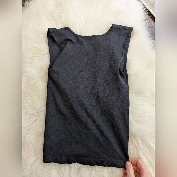 Intimately Free People Seamless Black V Neck Tank Top XS/S Small - Picture 4 of 4
